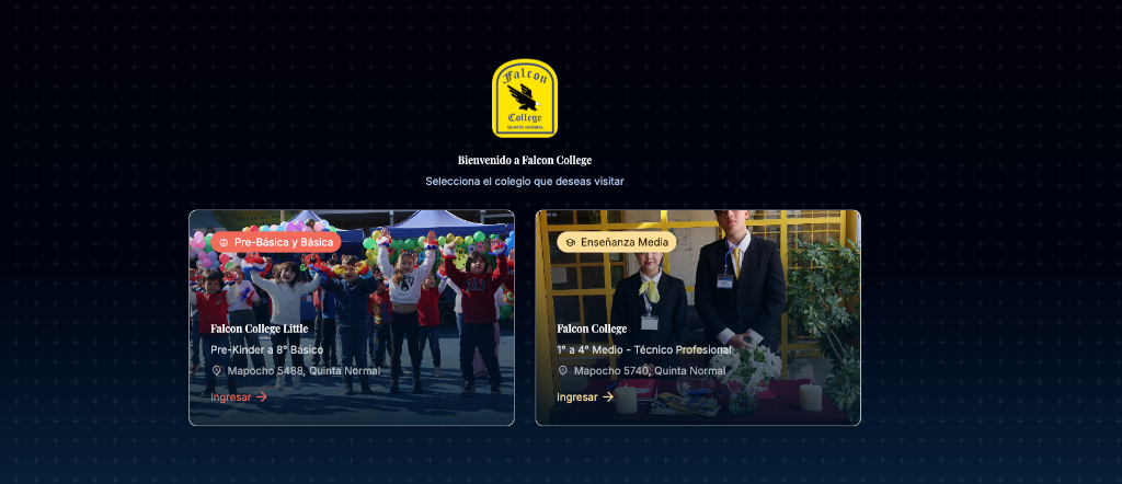 Falcon College — sitio web institucional